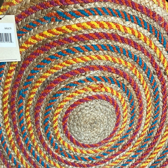 Magid Oversized Circle Woven Tote - Picture 3 of 5